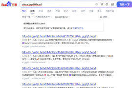 最新HKM泛目录站群排名SEO程序